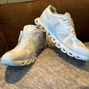 White On Running Sneakers